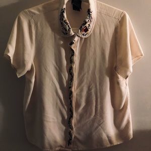 Kiki’s delivery service woven button-up